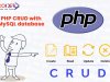 PHP CRUD Create, edit, update and delete posts with MySQL database