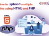 How to upload multiple files using PHP and HTML