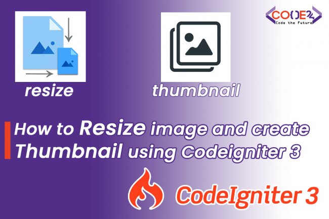 How to resize image and create thumbnail using Codeigniter 3