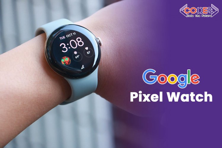 Google introduces its first-ever pixel smartwatch with a half-priced metallic wristband.