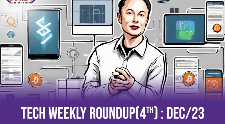 Tech Weekly Roundup : December, 2023 | Tech's Wild Week: Monkeys, Mansions, and Metaverse Millions