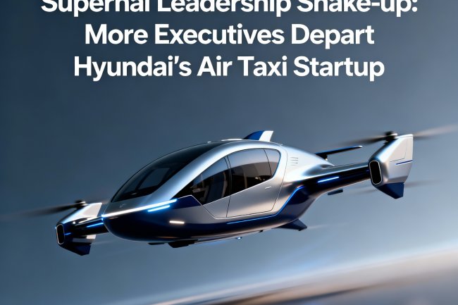 Supernal Leadership Shake-up: More Executives Depart Hyundai's Air Taxi Startup