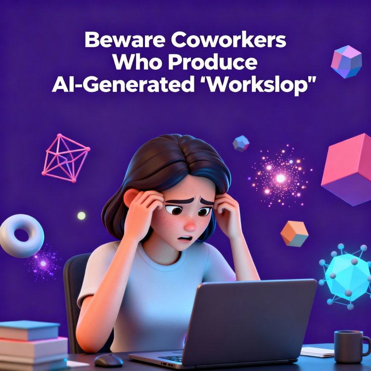 Beware Coworkers Who Produce AI-Generated 'Workslop'
