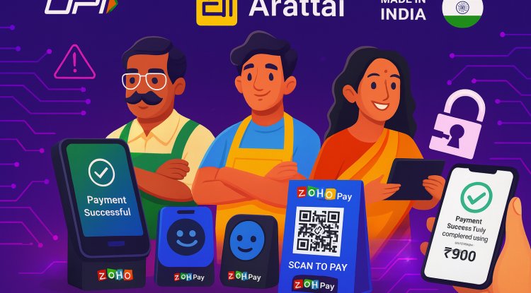 Zoho Pay Launch: Made-in-India POS, QR, Payroll & Arattai Chat-Pay Set to Transform Local Payments