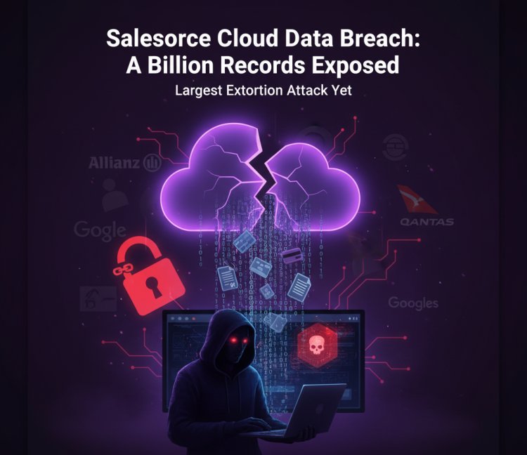 Salesforce Cloud Data Breach: A Billion Records Exposed in Largest Extortion Attack Yet