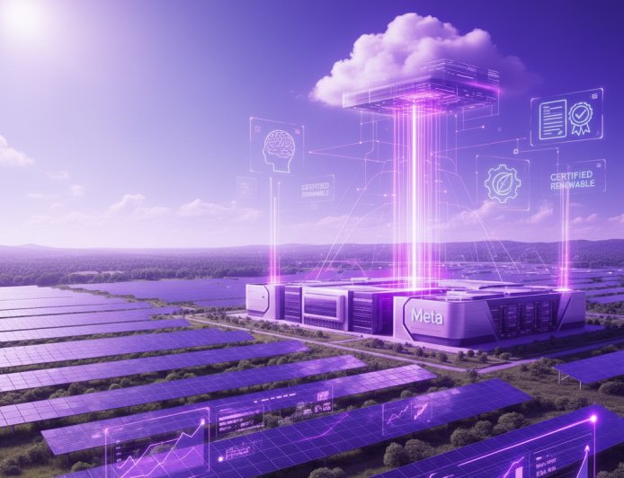 Meta Signs 1 GW Solar Power Deals to Fuel AI Data Center Growth in 2025