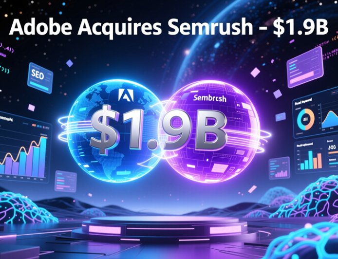 Adobe to Acquire Semrush for $1.9 Billion — Major Shift in SEO and AI Marketing Tools