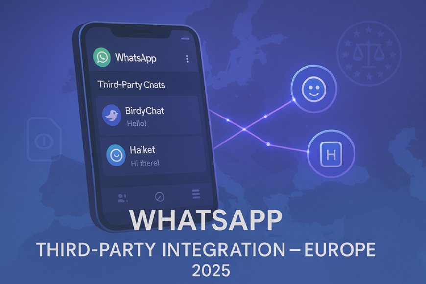WhatsApp to Introduce Third-Party Chat Integration in Europe — DMA-Driven Update Arrives in 2025
