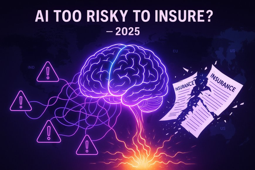 Global Insurers Declare AI “Too Risky to Insure” — What This Means for Businesses in 2025