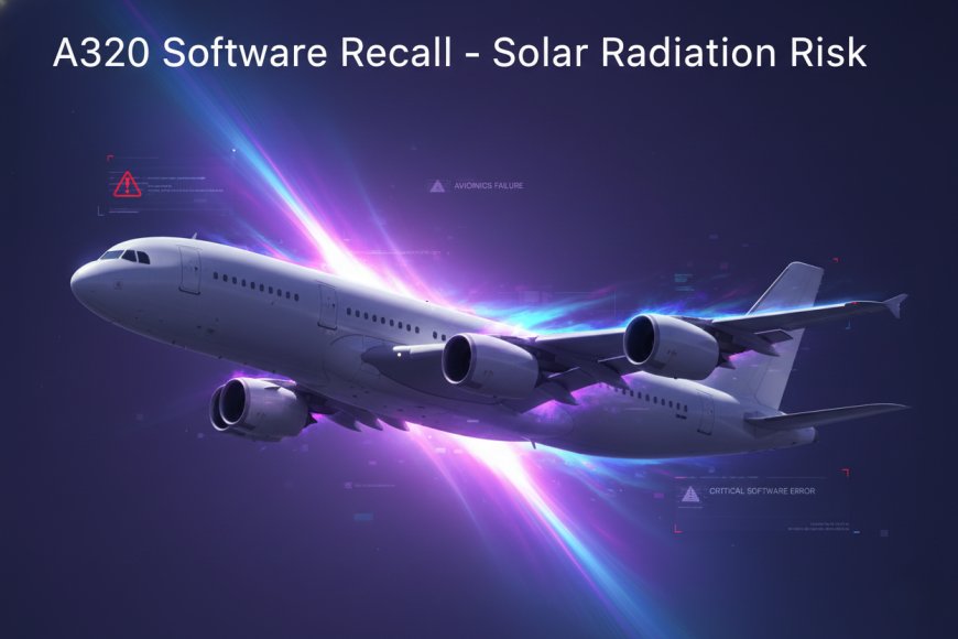 Airbus Orders Emergency Software Fix for 6,000 A320 Jets After Solar-Radiation Risk Incident