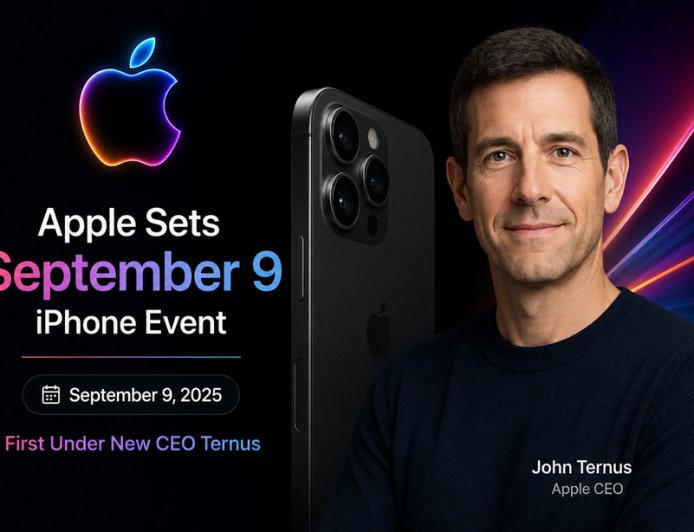 Apple Sets September 9 iPhone Event, First Under New CEO Ternus