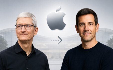 Tim Cook Steps Down as Apple CEO, John Ternus Takes Over