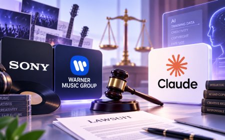 Anthropic Sued by Sony and Warner Music Over Claude's Training Data