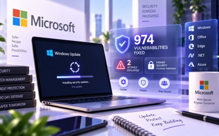 Microsoft Patch Tuesday Sets Record: 974 Flaws Fixed, 2 Exploited