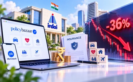PB Fintech Crashes 36% as IRDAI Moves to Cap Insurance Commissions