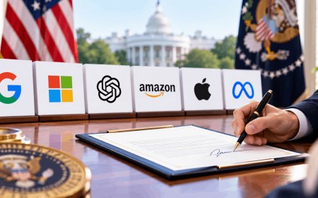 Trump and Big Tech CEOs Sign Voluntary AI Self-Policing Pact