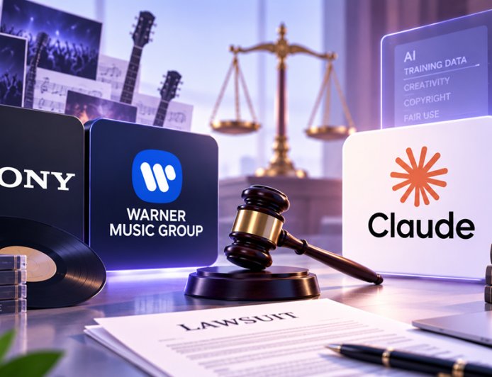 Anthropic Sued by Sony and Warner Music Over Claude's Training Data