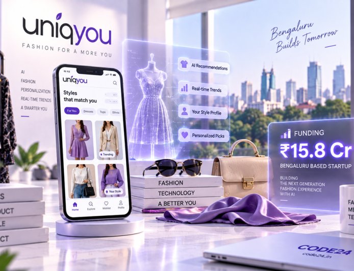 Bengaluru's UniqYou Bags ₹15.8 Cr for AI Fashion Platform