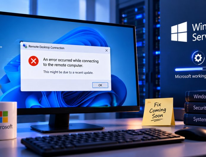 Windows Server Patch Breaks Remote Desktop, Microsoft Rushes Fix