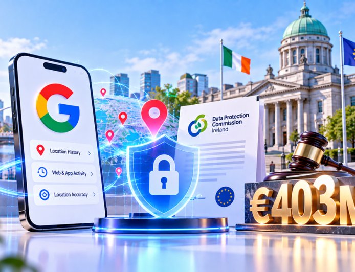 Google Fined €403 Million Over Location Data Tracking in Ireland