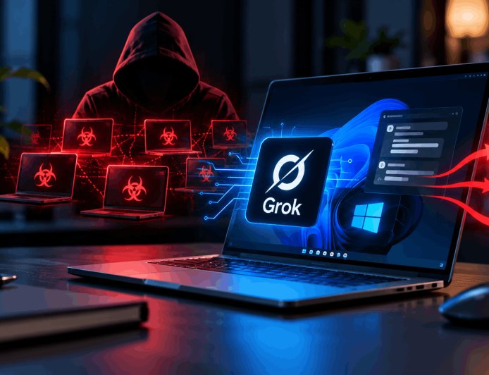 New Windows Botnet Uses Grok AI to Dodge Antivirus, Drain Credits