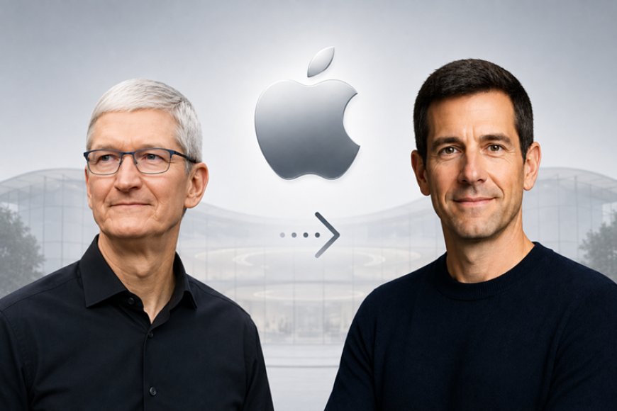 Tim Cook Steps Down as Apple CEO, John Ternus Takes Over