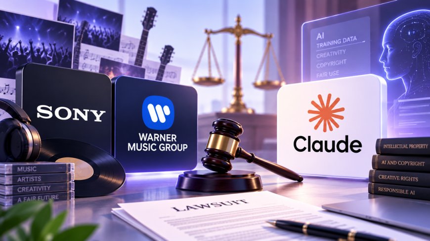 Anthropic Sued by Sony and Warner Music Over Claude's Training Data