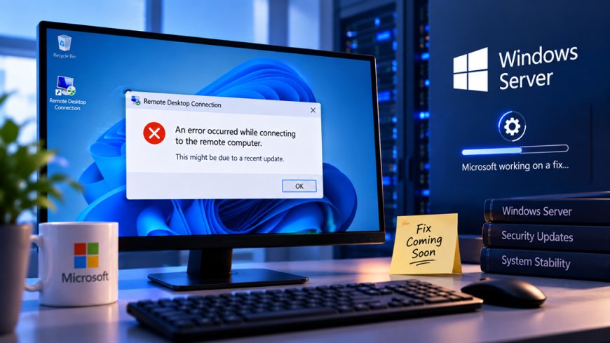 Windows Server Patch Breaks Remote Desktop, Microsoft Rushes Fix