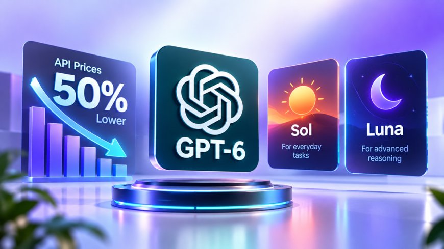 OpenAI Cuts GPT-6 API Prices in Half With New Sol and Luna Models