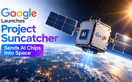 Google Launches Project Suncatcher, Sends AI Chips Into Space