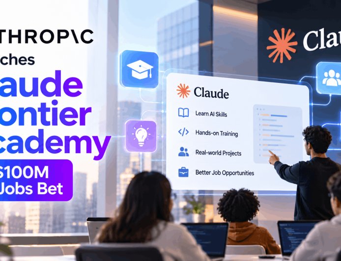 Anthropic Launches Claude Frontier Academy, a $100M AI Jobs Bet