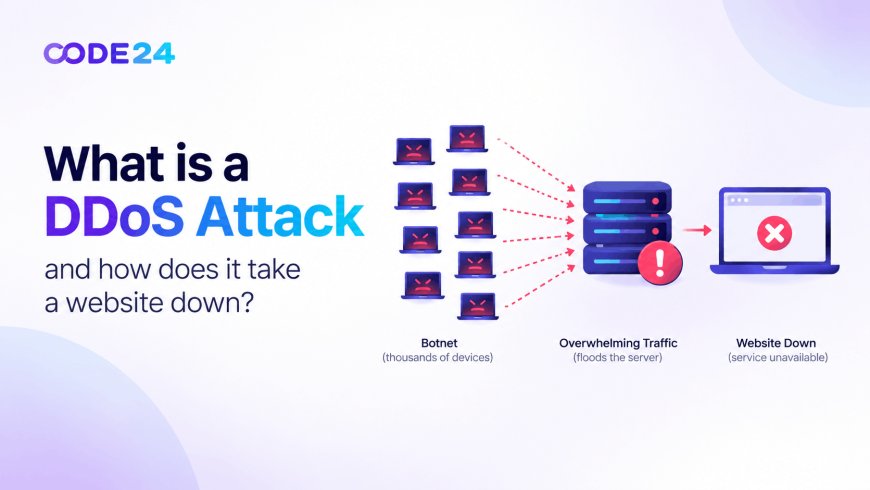 What Is a DDoS Attack, and How Does It Take a Website Down?
